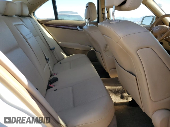 2008 Mercedes-Benz C 300 Sport with VIN WDDGF54X28F037762, listed as a Copart auction lot 65386975 with 273,402 mi miles and Clean title. Bid and sale history available at DreamBid. Image 10.