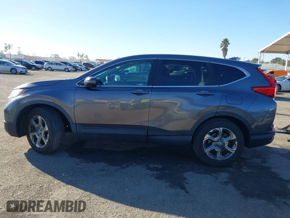 2019 Honda CR-V EX with VIN 5J6RW1H57KA044404, listed as a IAAI auction lot 41329013 with 45,923 mi miles. Bid and sale history available at carsss.com. Image 14.
