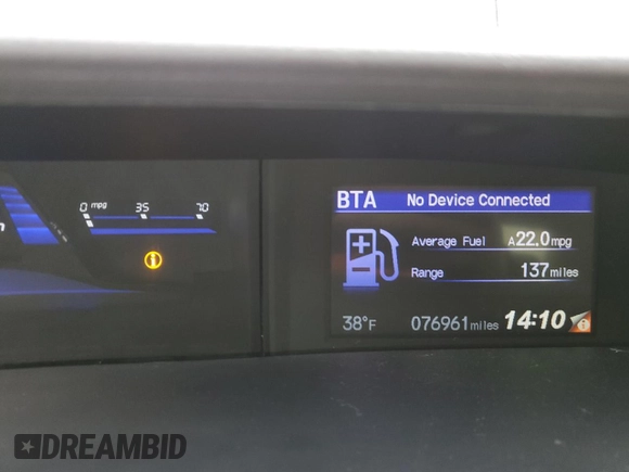 2015 Honda Civic Sedan EX-L with VIN 19XFB2F97FE262622, listed as a Copart auction lot 43584155 with 76,961 mi miles and Salvage Title. Bid and sale history available at carsss.com. Image 9.