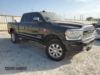 2022 Ram 2500 Limited with VIN 3C6UR5SLXNG418460, listed as a Copart auction lot 75847674 with 45,499 mi miles and Salvage title. Bid and sale history available at DreamBid. Image 4.