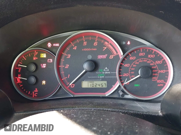 2014 Subaru WRX WRX STI с VIN JF1GV8J65EL007913, выставлен на аукционе IAAI как лот 42249324 с пробегом 102 457 миль миль и . История ставок и продаж доступна на DreamBid. Изображение 7.
