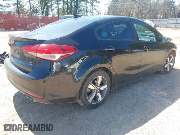 2018 Kia Forte LX with VIN 3KPFL4A72JE171779, listed as a IAAI auction lot 41769031 with 97,650 mi miles and . Bid and sale history available at DreamBid. Image 4.