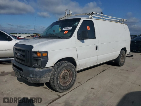 2010 Ford Econoline Cargo Commercial with VIN 1FTNE1EW1ADA07205, listed as a Copart auction lot 55904025 with 309,958 mi miles and Clean Title. Bid and sale history available at DreamBid. Image 1.