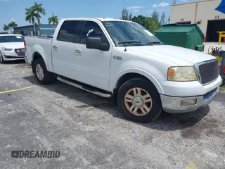 2004 Ford F-150 XLT with VIN 1FTPW12564KC85258, listed as a IAAI auction lot 42856971 with 195,087 mi miles and . Bid and sale history available at DreamBid. Image 1.
