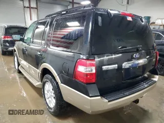 2013 Ford Expedition XLT with VIN 1FMJU1J58DEF61463, listed as a Copart auction lot 47493425 with 111,634 mi miles and Salvage title. Bid and sale history available at DreamBid. Image 2.