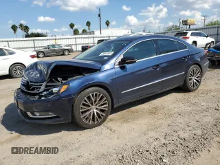 2015 Volkswagen CC VR6 Executive 4Motion with VIN WVWGU7AN2FE803426, listed as a Copart auction lot 69841003 with 100,110 mi miles. Bid and sale history available at carsss.com. Image 1.