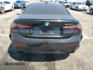 2024 BMW 4 Series M440i with VIN WBA83AP01RCP68732, listed as a Copart auction lot 69633904 with 0 mi miles and Salvage Title. Bid and sale history available at carsss.com. Image 6.