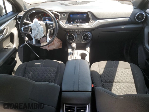 2020 Chevrolet Blazer LT with VIN 3GNKBCRS1LS618635, listed as a Copart auction lot 53455835 with 60,227 mi miles and Salvage title. Bid and sale history available at DreamBid. Image 8.