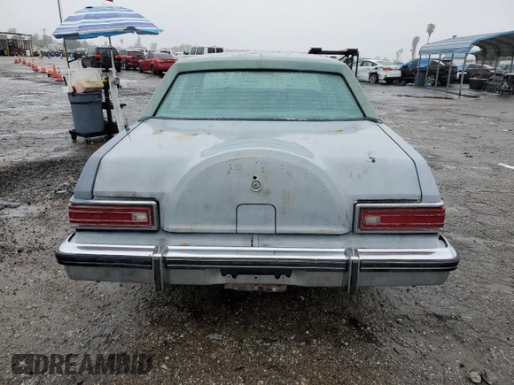 1977 Lincoln Continental with VIN 7W84F813150, listed as a Copart auction lot 45213895 with 91,794 mi miles and Salvage Title. Bid and sale history available at DreamBid. Image 6.