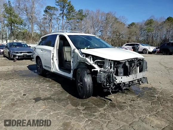 2016 Infiniti QX60 with VIN 5N1AL0MM9GC511705, listed as a Copart auction lot 87433274 with 129,269 mi miles and Salvage Title. Bid and sale history available at DreamBid. Image 15.