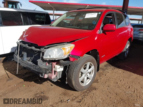 2007 Toyota RAV4 Limited with VIN JTMZK31VX76006165, listed as a IAAI auction lot 41476627 with 166,194 mi miles. Bid and sale history available at carsss.com. Image 17.