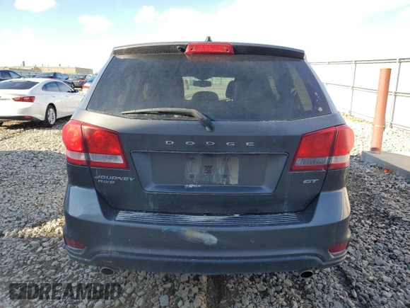 2017 Dodge Journey GT with VIN 3C4PDDEG4HT620400, listed as a Copart auction lot 80304294 with 213,200 mi miles and Salvage Title. Bid and sale history available at DreamBid. Image 6.