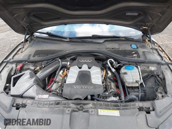 2013 Audi A7 3.0 Premium Plus with VIN WAUYGAFC5DN077054, listed as a IAAI auction lot 41298537 with 150,679 mi miles. Bid and sale history available at carsss.com. Image 10.