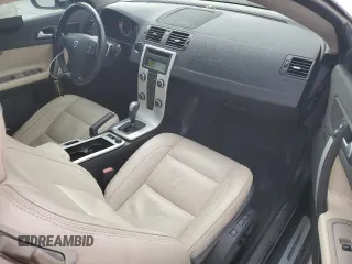 2012 Volvo C70 T5 with VIN YV1672MC4CJ130555, listed as a Copart auction lot 41596305 with 69,369 mi miles and Salvage Title. Bid and sale history available at carsss.com. Image 8.