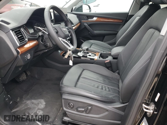 2023 Audi Q5 S line Premium with VIN WA1GAAFYXP2137230, listed as a Copart auction lot 42231835 with 12,662 mi miles and Salvage Title. Bid and sale history available at carsss.com. Image 7.