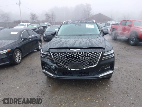 2024 Genesis GV80 with VIN KMUHCESC2RU168319, listed as a IAAI auction lot 41875754 with 33,286 mi miles and . Bid and sale history available at DreamBid. Image 12.