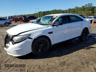 2017 Ford Police Interceptor with VIN 1FAHP2L87HG145704, listed as a Copart auction lot 80753134 with 146,165 mi miles and Salvage title. Bid and sale history available at DreamBid. Image 1.