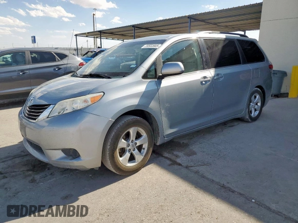2014 Toyota Sienna LE AAS with VIN 5TDKK3DCXES518968, listed as a Copart auction lot 59553905 with 176,074 mi miles and Salvage title. Bid and sale history available at DreamBid. Image 1.