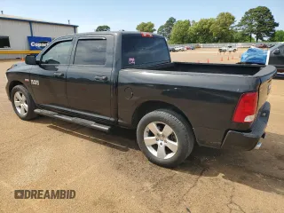 2015 Ram 1500 Express with VIN 1C6RR6KT3FS703202, listed as a Copart auction lot 53130255 with 111,466 mi miles and Salvage title. Bid and sale history available at DreamBid. Image 2.