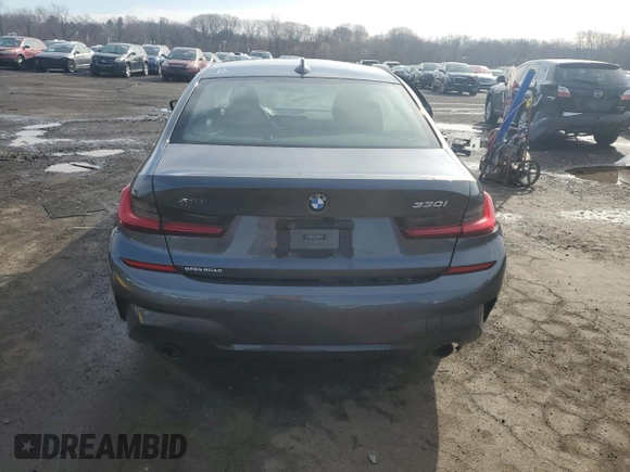 2021 BMW 3 Series 330i xDrive with VIN 3MW5R7J05M8C01209, listed as a Copart auction lot 50450775 with Not Provided miles and Salvage Title. Bid and sale history available at carsss.com. Image 6.