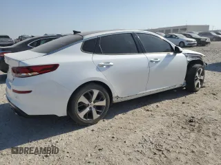 2019 Kia Optima LX with VIN 5XXGT4L38KG373727, listed as a Copart auction lot 48548435 with 103,040 mi miles and Salvage title. Bid and sale history available at DreamBid. Image 3.