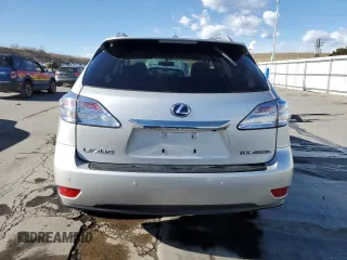 2010 Lexus RX 450h with VIN JTJBC1BA9A2023078, listed as a Copart auction lot 48934725 with 140,318 mi miles and Salvage Title. Bid and sale history available at DreamBid. Image 6.
