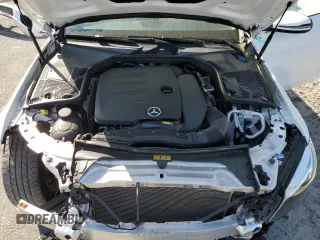 2020 Mercedes-Benz C with VIN W1KWF8DB5LR593475, listed as a Copart auction lot 49991955 with 33,108 mi miles and Salvage Title. Bid and sale history available at carsss.com. Image 11.