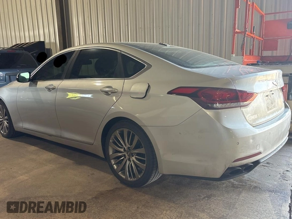 2015 Hyundai Genesis 5.0L with VIN KMHGN4JF8FU010248, listed as a Copart auction lot 53686765 with 120,312 mi miles and Clean Title. Bid and sale history available at carsss.com. Image 3.