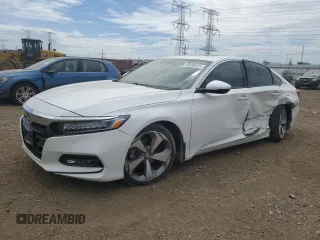 2019 Honda Accord Touring with VIN 1HGCV2F95KA017133, listed as a Copart auction lot 58395635 with 55,637 mi miles and Salvage title. Bid and sale history available at DreamBid. Image 1.