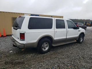 2002 Ford Excursion Limited z VIN 1FMNU42L02ED22146, wystawiony jako Copart lot #81279374 z przebiegiem 361 546 mil mil oraz Szkoda całkowita • Salvage title. Historia ofert i sprzedaży dostępna na DreamBid. Obrazek 3.