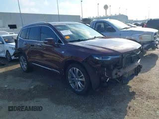 2022 Cadillac XT6 Premium Luxury with VIN 1GYKPDRS1NZ117762, listed as a IAAI auction lot 42228162 with 85,073 mi miles and . Bid and sale history available at DreamBid. Image 1.