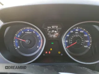 2014 Hyundai Elantra Coupe with VIN KMHDH6AH0EU028586, listed as a Copart auction lot 86395934 with 110,738 mi miles and Salvage Title. Bid and sale history available at carsss.com. Image 9.