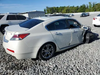 2009 Acura TL Tech with VIN 19UUA86559A020172, listed as a Copart auction lot 50034895 with 159,636 mi miles and Salvage Title. Bid and sale history available at carsss.com. Image 3.