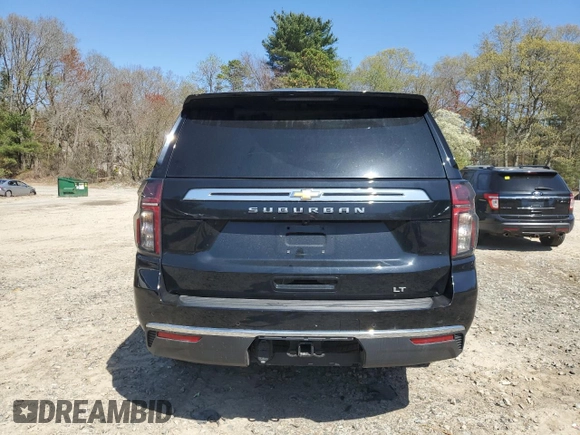 2024 Chevrolet Suburban LT with VIN 1GNSKCKD4RR247686, listed as a Copart auction lot 54845645 with Not Provided miles and Clean Title. Bid and sale history available at DreamBid. Image 6.