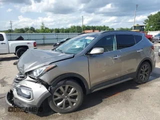 2017 Hyundai Santa Fe Ultimate с VIN 5XYZW4LA7HG501877, выставлен на аукционе Copart как лот 61959445 с пробегом 117 156 миль миль и Списание • Salvage title. История ставок и продаж доступна на DreamBid. Изображение 1.
