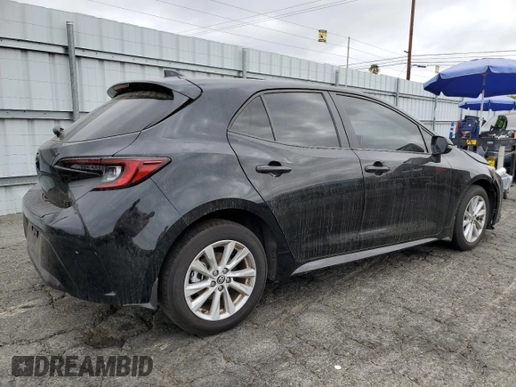 2023 Toyota Corolla Hatchback SE with VIN JTND4MBE9P3211305, listed as a Copart auction lot 72024094 with 17,838 mi miles and Salvage Title. Bid and sale history available at carsss.com. Image 3.