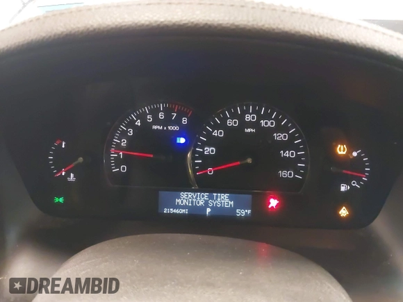 2007 Cadillac SRX with VIN 1GYEE637370137893, listed as a IAAI auction lot 41869395 with 215,460 mi miles. Bid and sale history available at carsss.com. Image 7.