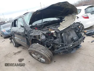 2016 Jeep Grand Cherokee Limited 75th Anniversary z VIN 1C4RJFBG7GC381744, wystawiony jako IAAI lot #41706448 z przebiegiem Nie podano mil oraz . Historia ofert i sprzedaży dostępna na DreamBid. Obrazek 1.