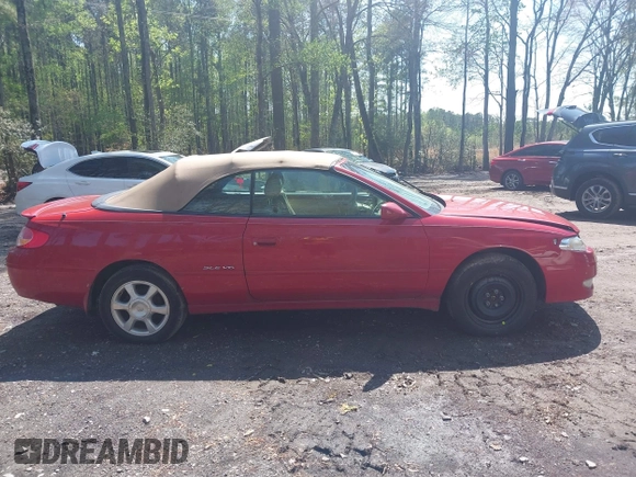 2002 Toyota Solara SE with VIN 2T1FF28P82C569418, listed as a IAAI auction lot 41942270 with 191,373 mi miles and . Bid and sale history available at DreamBid. Image 13.