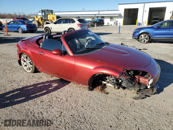2015 Mazda MX-5 Miata Grand Touring z VIN JM1NC2PF8F0240280, wystawiony jako Copart lot #41663955 z przebiegiem 101 754 mil mil oraz Szkoda całkowita • Salvage title. Historia ofert i sprzedaży dostępna na DreamBid. Obrazek 4.
