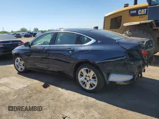 2015 Chevrolet Impala LS with VIN 2G11Z5SL1F9223010, listed as a Copart auction lot 56824954 with 127,596 mi miles and Salvage title. Bid and sale history available at DreamBid. Image 2.