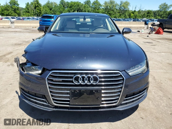 2016 Audi A7 3.0 Premium Plus with VIN WAUWGAFC4GN019254, listed as a Copart auction lot 61287554 with 95,036 mi miles and Salvage Title. Bid and sale history available at carsss.com. Image 5.