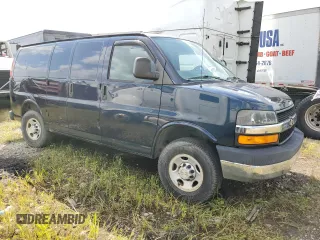 2008 Chevrolet Express Cargo Van with VIN 1GCGG25C881134558, listed as a Copart auction lot 67207324 with 54,369 mi miles and Salvage Title. Bid and sale history available at carsss.com. Image 4.