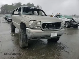 2002 GMC Yukon XL SLT with VIN 3GKEC16Z22G198396, listed as a Copart auction lot 45027875 with 0 mi miles and Salvage Title. Bid and sale history available at carsss.com. Image 10.
