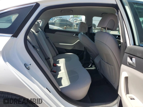 2017 Hyundai Sonata 2.4L with VIN 5NPE24AF5HH569841, listed as a Copart auction lot 53969815 with 45,993 mi miles and Salvage Title. Bid and sale history available at DreamBid. Image 10.