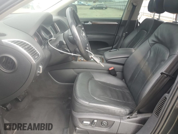 2012 Audi Q7 Premium Plus with VIN WA1LGAFE7CD007696, listed as a Copart auction lot 46757885 with 96,574 mi miles and Salvage title. Bid and sale history available at DreamBid. Image 7.