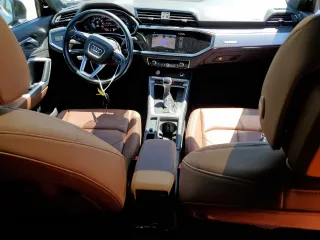 2020 Audi Q3 S line Premium with VIN WA1DECF30L1100906, listed as a Copart auction lot 53922435 with 41,961 mi miles and Salvage title. Bid and sale history available at DreamBid. Image 8.