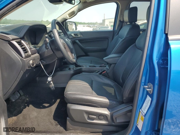 2023 Ford Ranger XL with VIN 1FTER4FH6PLE35274, listed as a Copart auction lot 67040964 with 18,639 mi miles and Salvage Title. Bid and sale history available at carsss.com. Image 7.