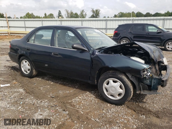 1999 Toyota Corolla VE with VIN 2T1BR12E8XC255511, listed as a Copart auction lot 55388585 with 81,645 mi miles and Salvage title. Bid and sale history available at DreamBid. Image 4.