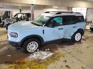 2023 Ford Bronco Sport Heritage с VIN 3FMCR9G69PRD65574, выставлен на аукционе Copart как лот 41687705 с пробегом Не указан миль и Списание • Salvage title. История ставок и продаж доступна на DreamBid. Изображение 1.